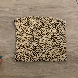 Cheetah print Brandy Melville tube top